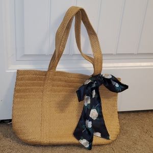 Draper James straw bag